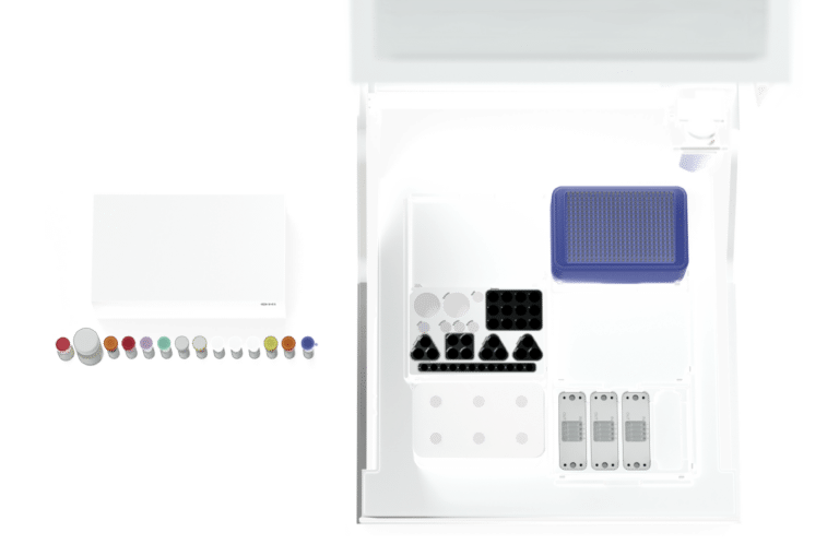 Custom reagent holder